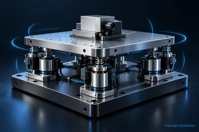 6-DoF vibration isolation & stabilization
